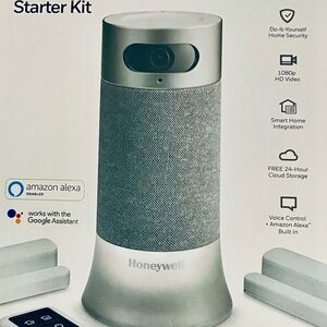 Honeywell Smart Home Security Indoor Standard Surveillance Camera w/ Alexa